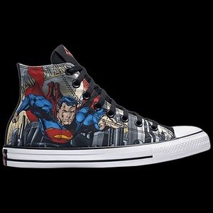 NIB DC Comics Superman Converse Chuck Taylor